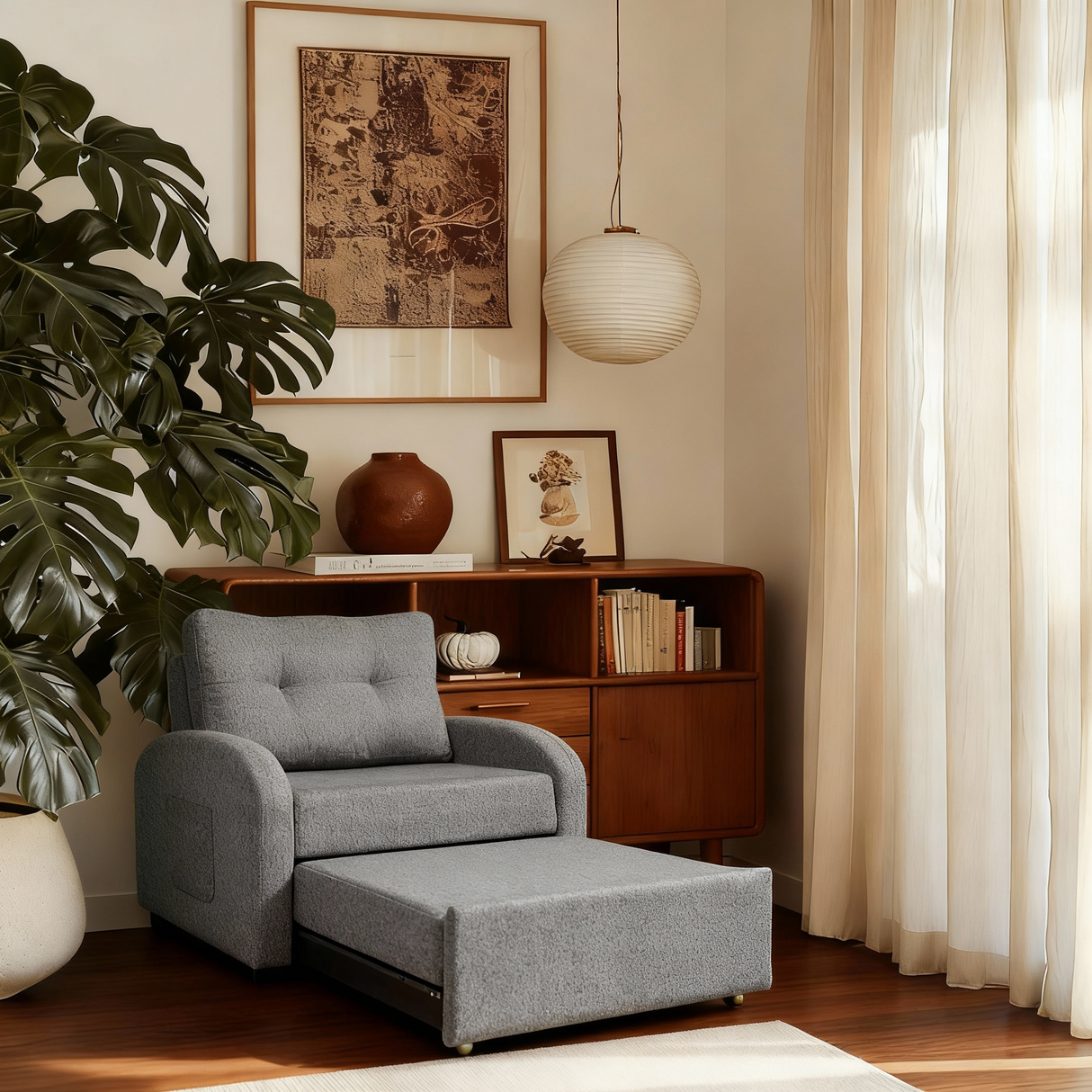 كومودو - كرسي سرير بمقعد واحد