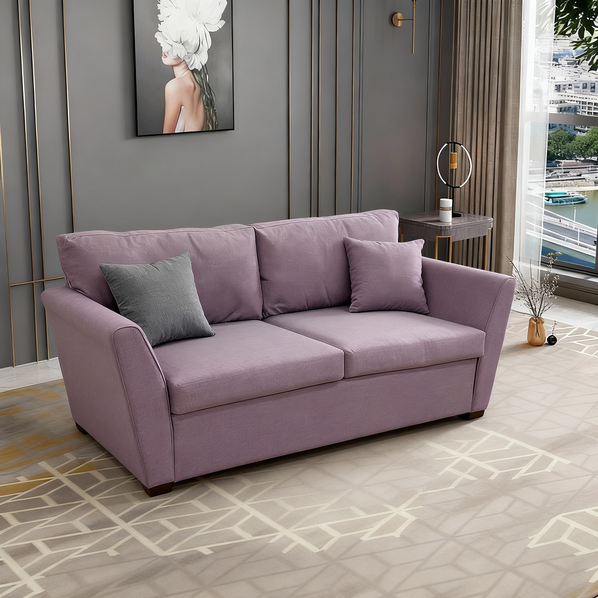 بون - كنبة سرير ثلاث مقاعد