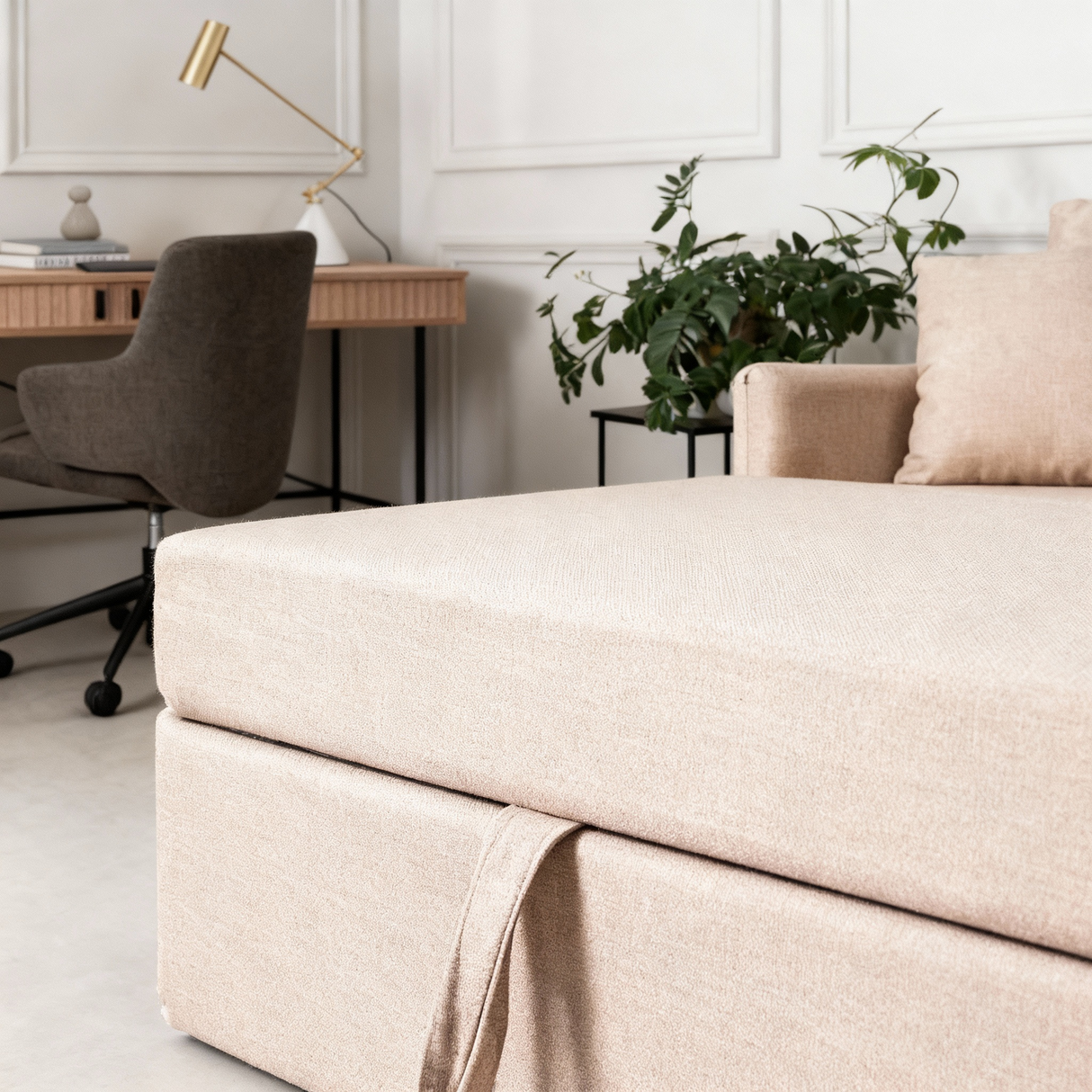 بولو - كنبة سرير ثلاث مقاعد