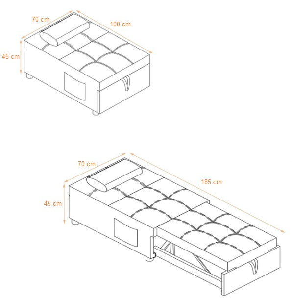 بوف سرير كندا