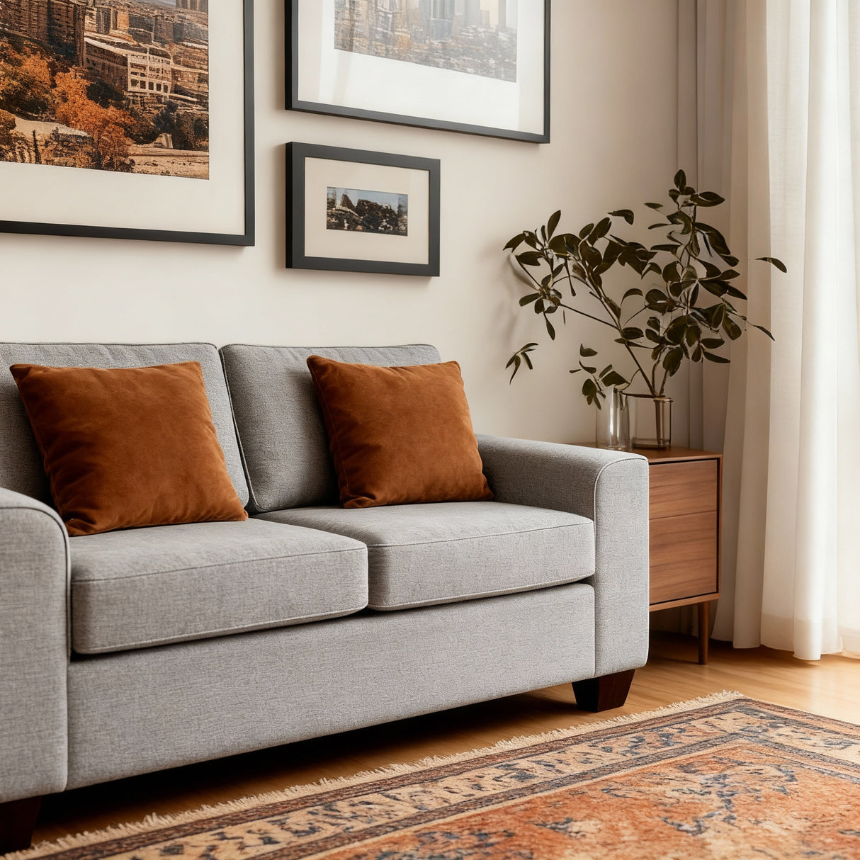 اربون-كنبه سرير بمقعدين