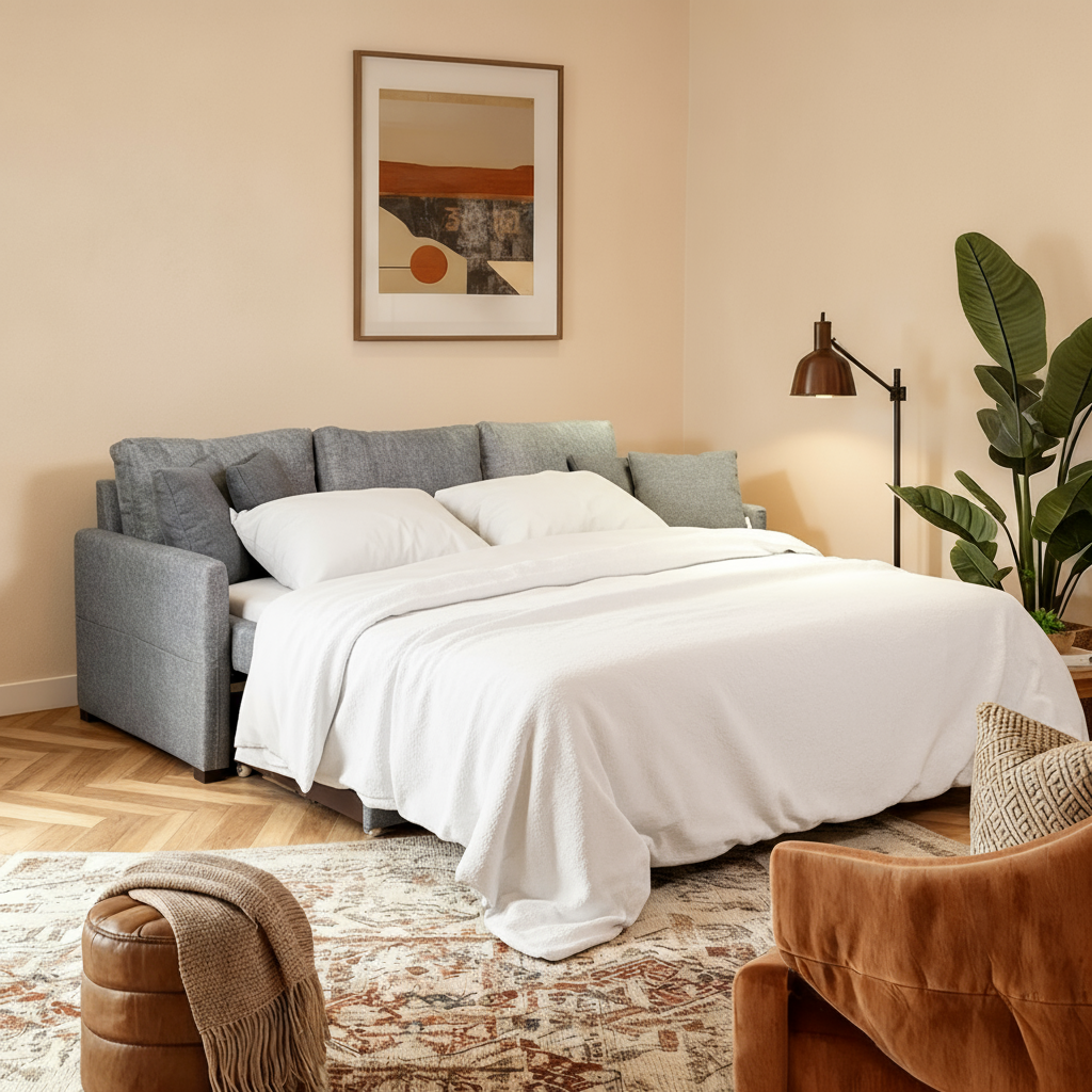 بيللا- ركنه سرير شكل حرف L