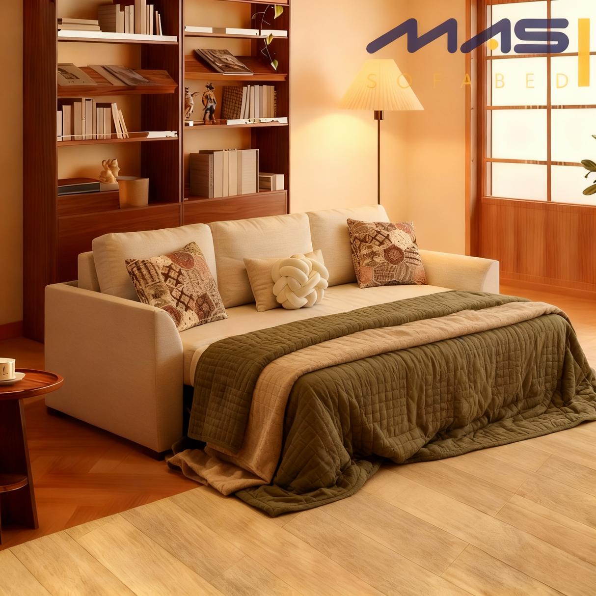 تكساس - كنبة سرير ثلاث مقاعد