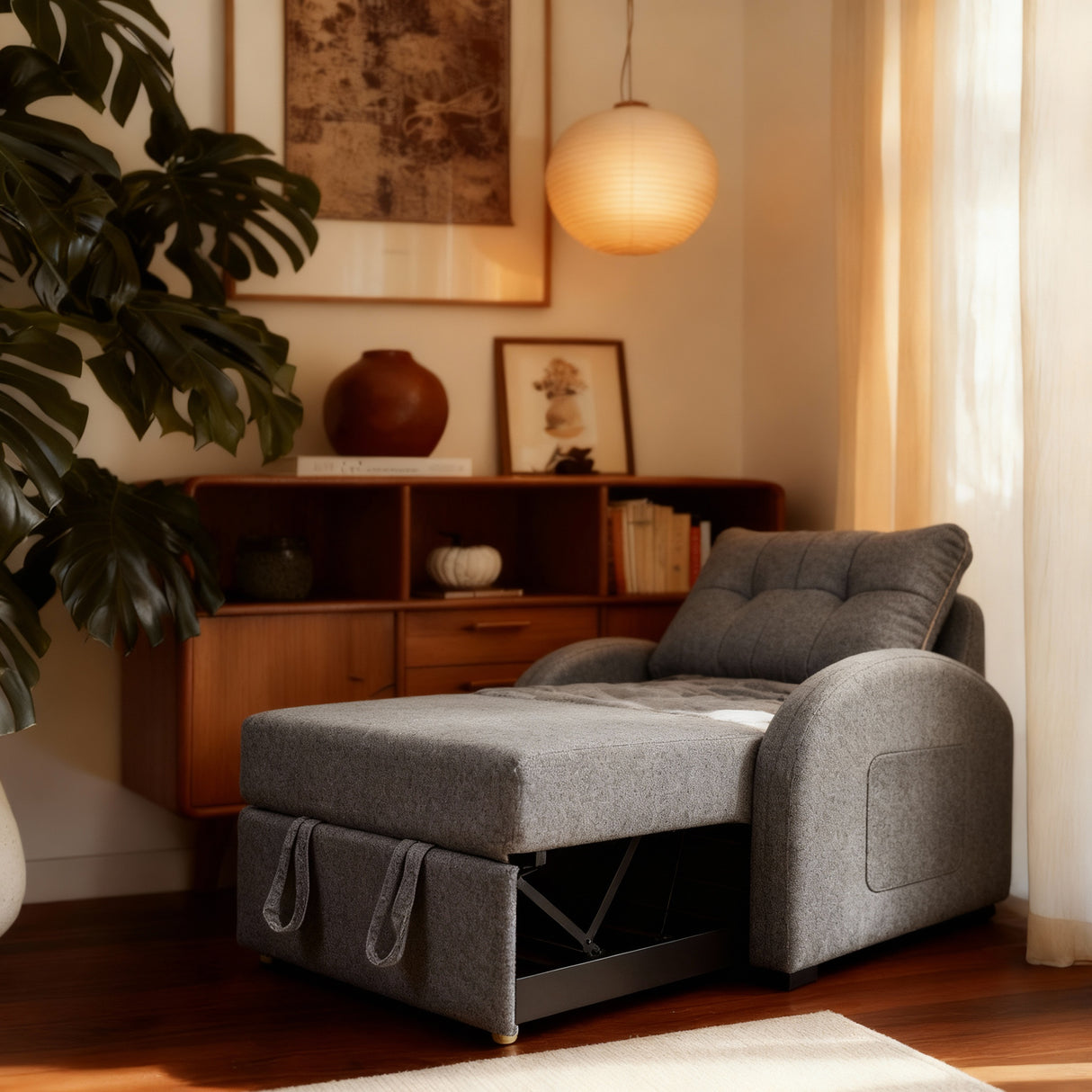 كومودو - كرسي سرير بمقعد واحد