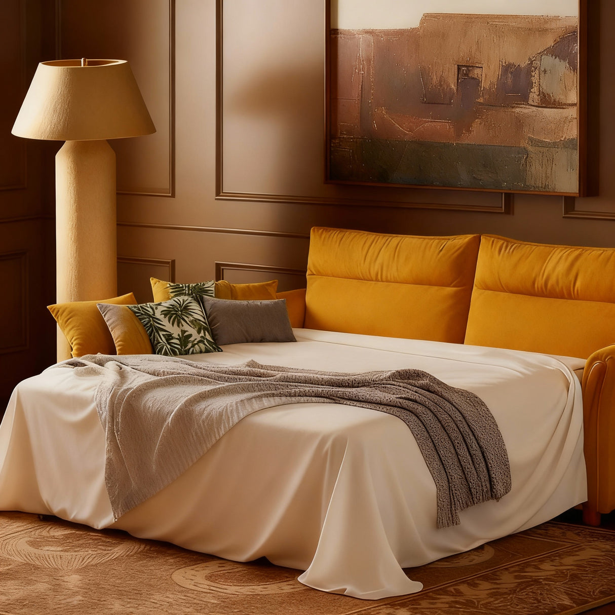 ميامي - كنبة سرير ثلاث مقاعد