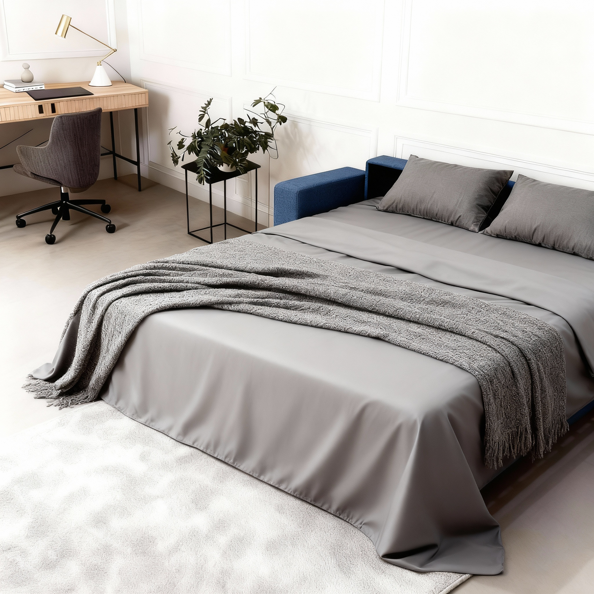 ديورا - كنبة سرير ثلاث مقاعد