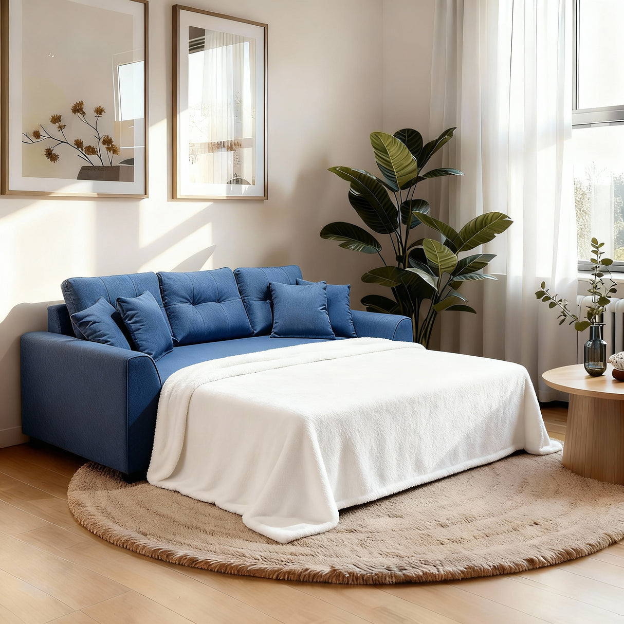 كاليفورنيا - كنبة سرير ثلاث مقاعد