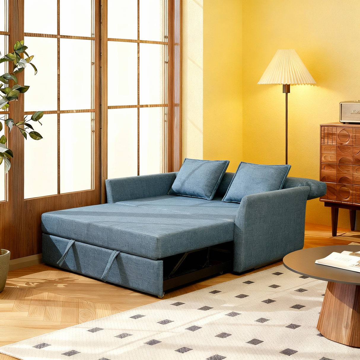 ريكو-كنبه سرير بمقعدين