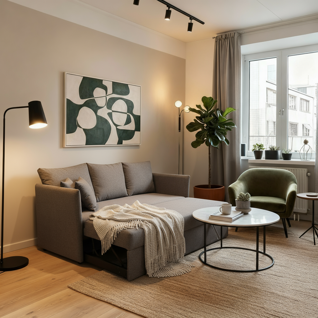 كومفرت - كنبة سرير ثلاث مقاعد