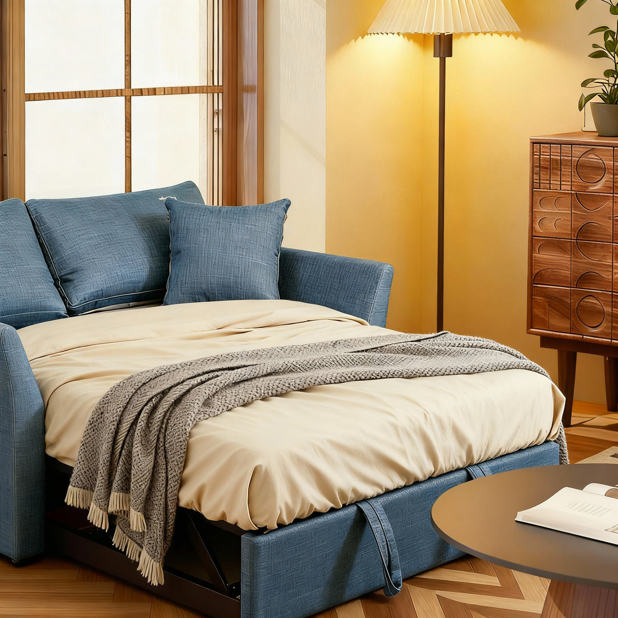 ريكو-كنبه سرير بمقعدين