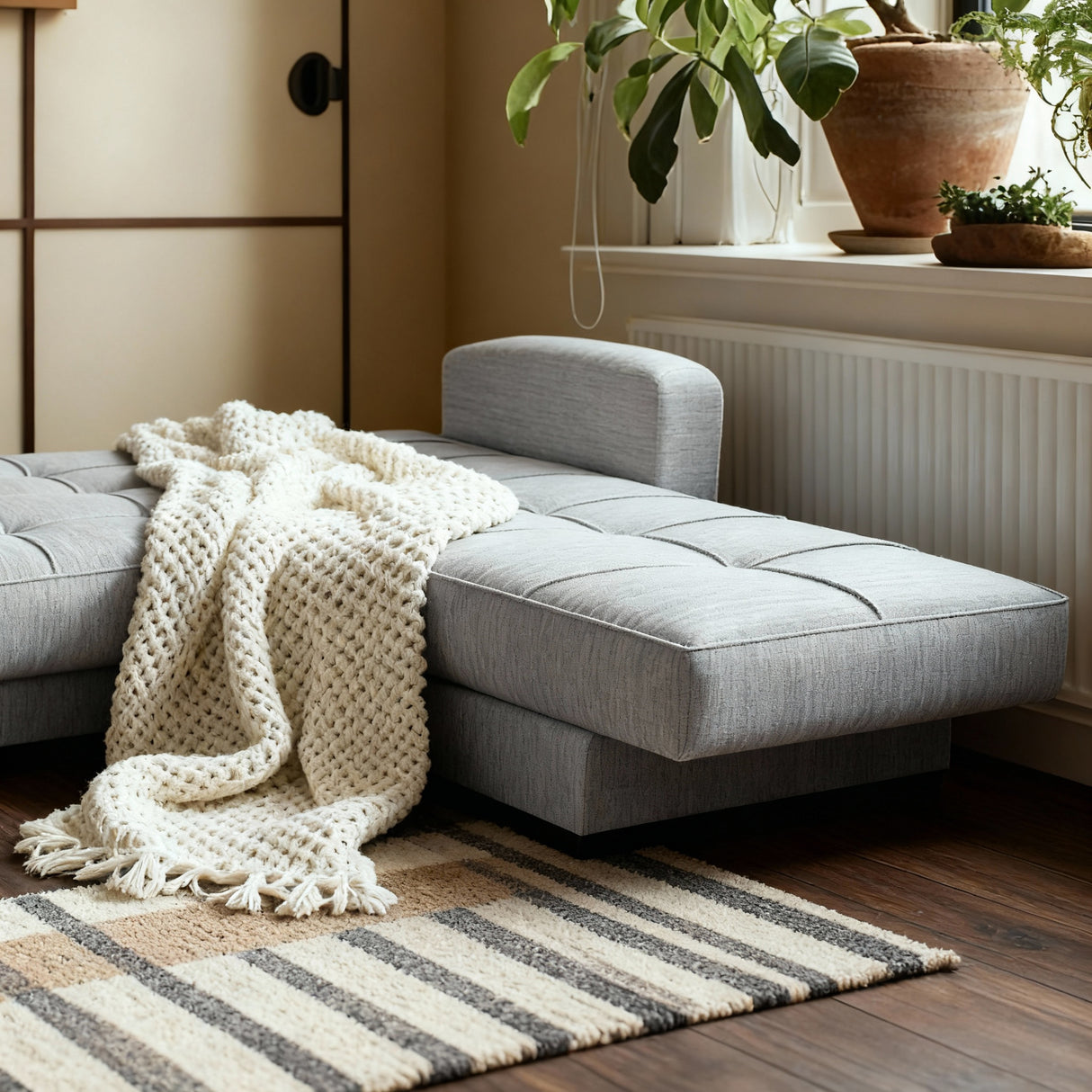 زوو- ركنه سرير شكل حرف L