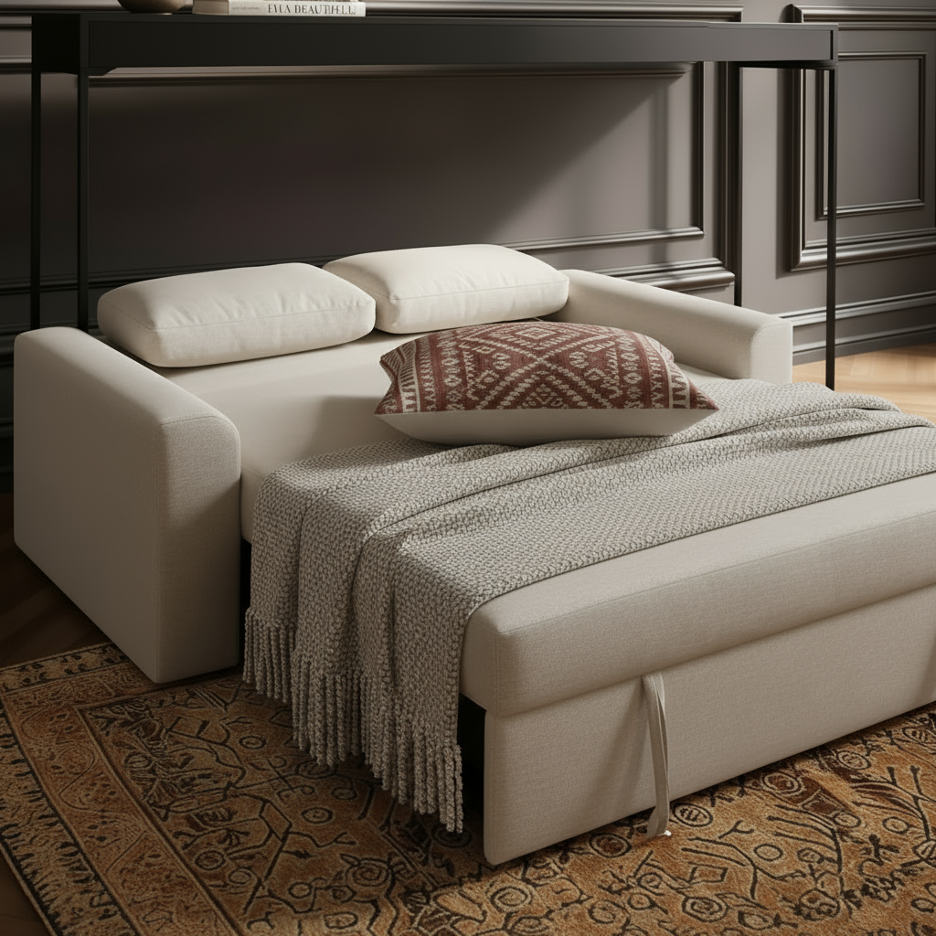 سليم-كنبه سرير بمقعدين