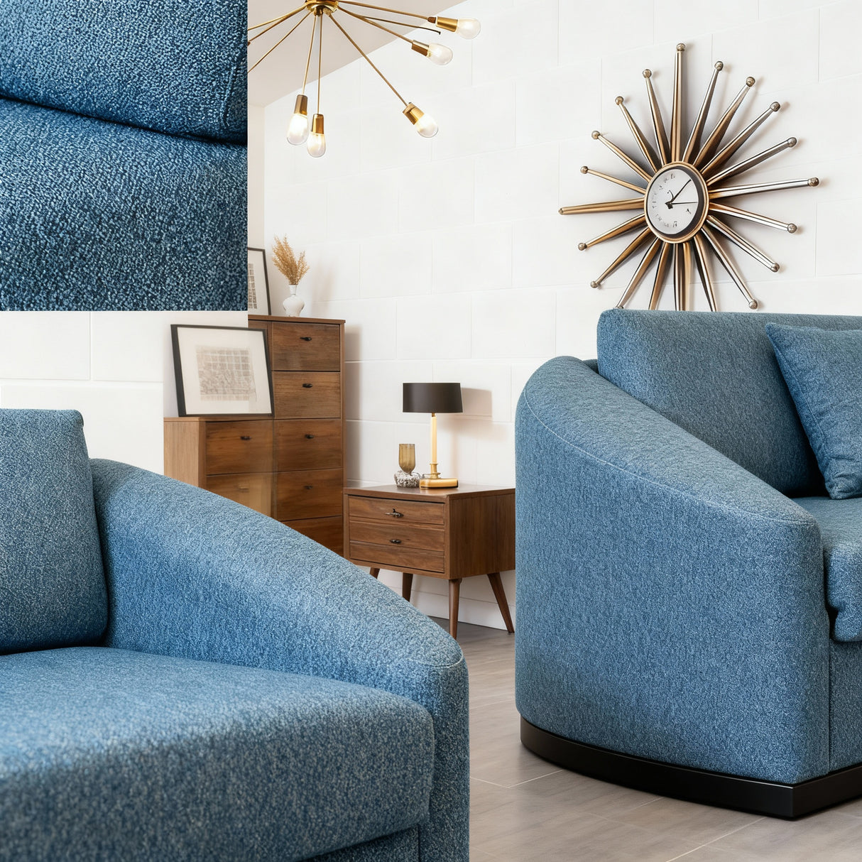 دولفين - كنبة سرير ثلاث مقاعد