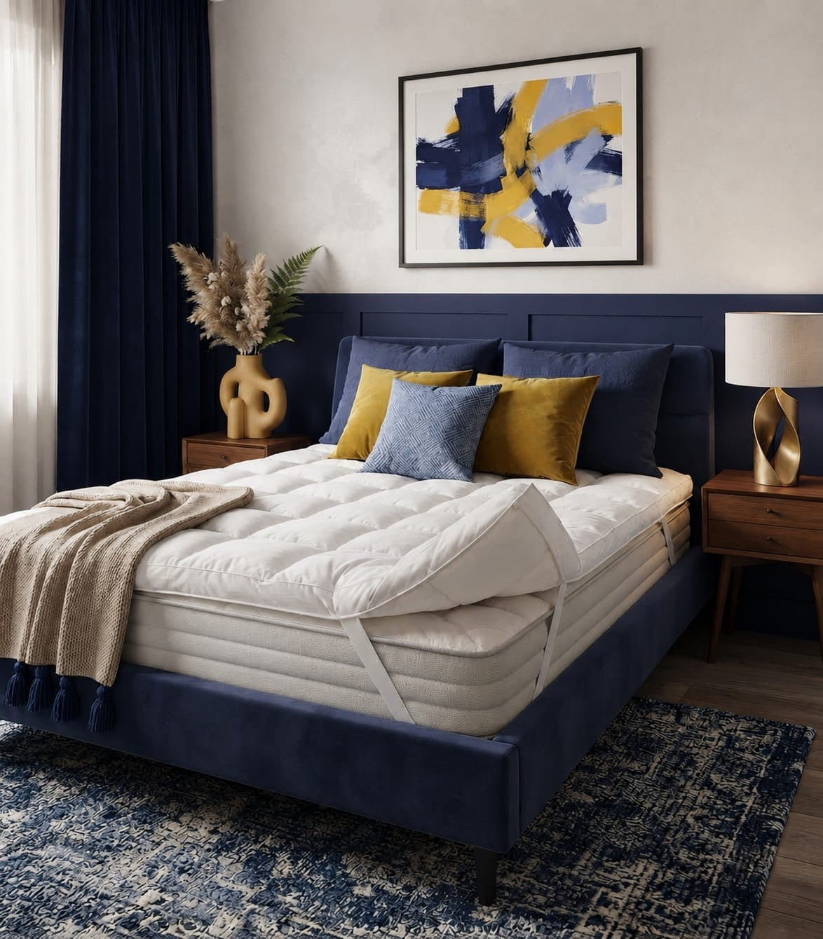 Four Seasons | Microfiber Mattress Toppers 180cm X 200cm