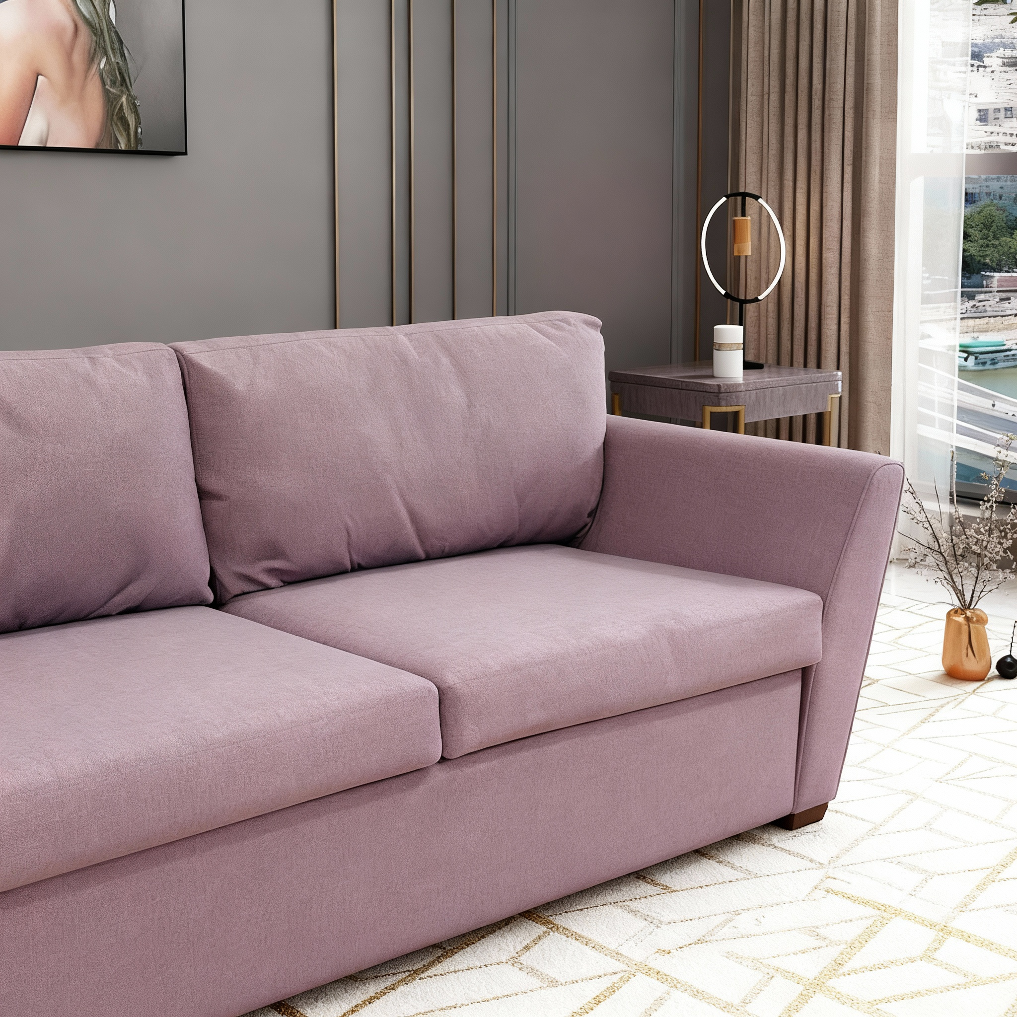 Bonn | 3-Seat Roll-Out Sofa Bed with Belgium Mechanism