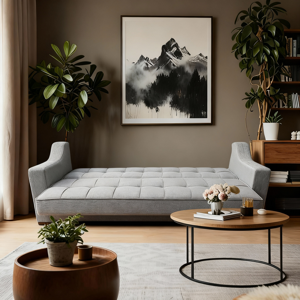 York | 3-Seater Clic-Clac Sofa Bed | 3-Position Turkish Mechanism