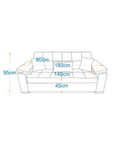 اريستو-كنبه سرير بمقعدين