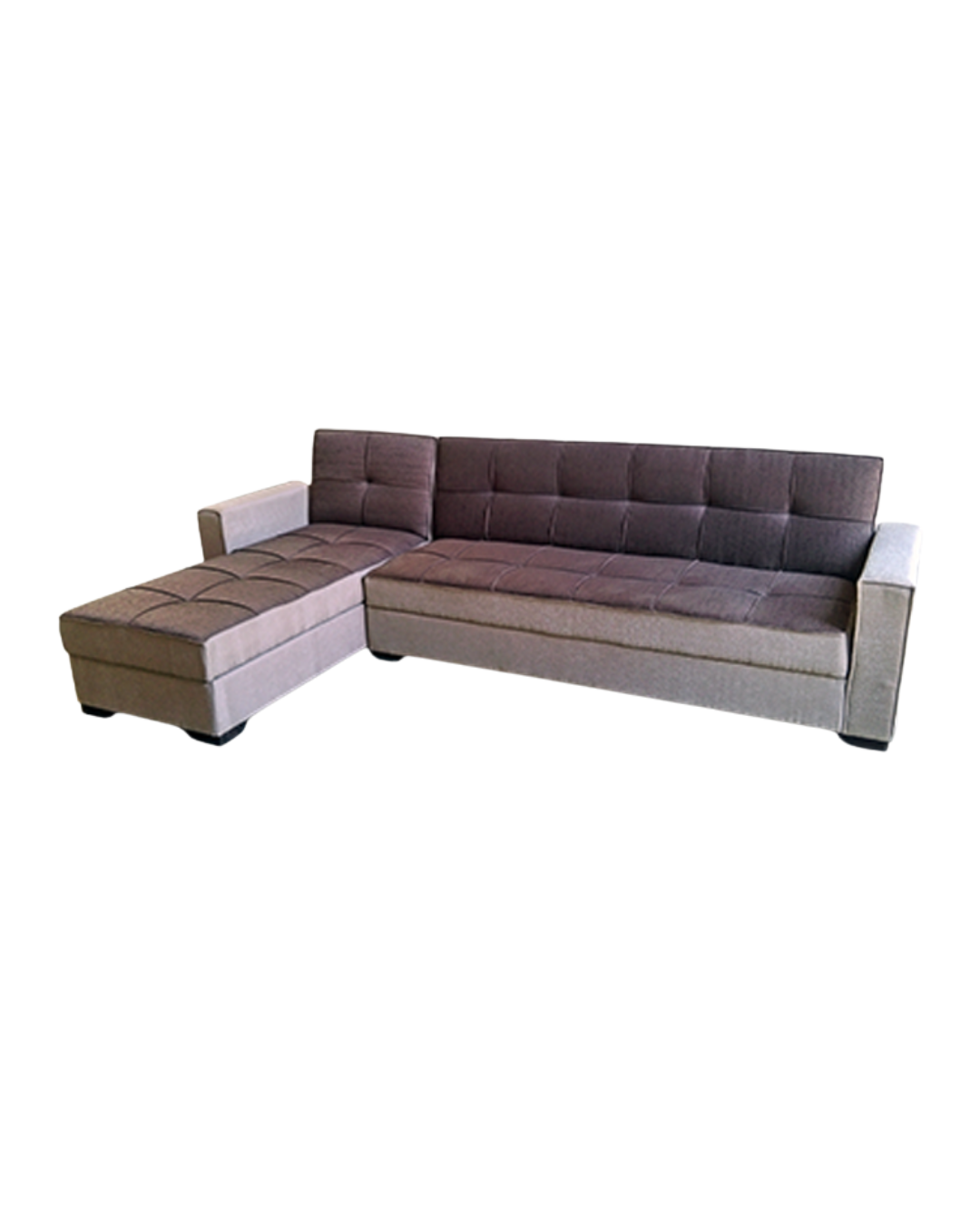 ZOE | 5-Seater L-Shape Click-Clack Sofa Bed (Turkish Mechanism)