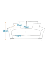 لينز-كنبه سرير بمقعدين