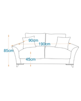 لينز-كنبه سرير بمقعدين