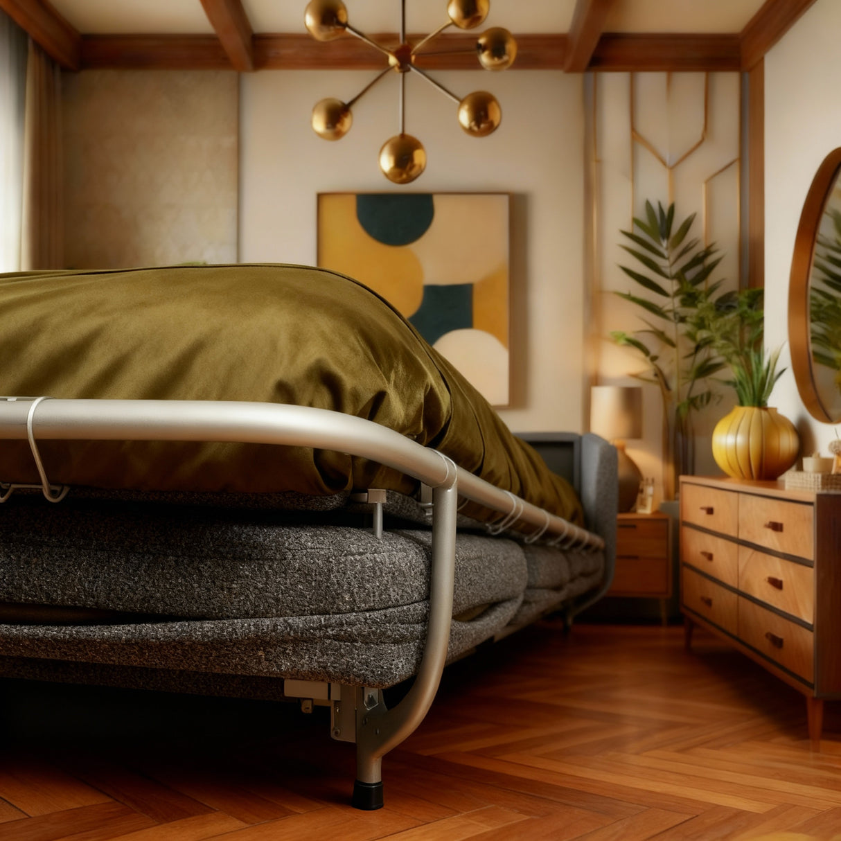 واف - كنبة سرير ثلاث مقاعد