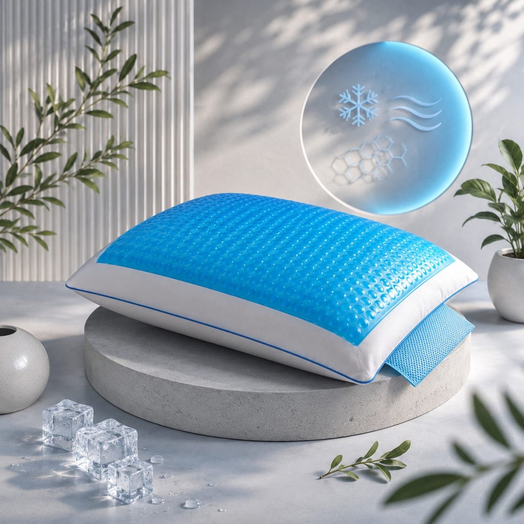 Atlantis I Arctic Cooling Gel Memory Foam Pillow — MAS SofaBed, view 2 of 7