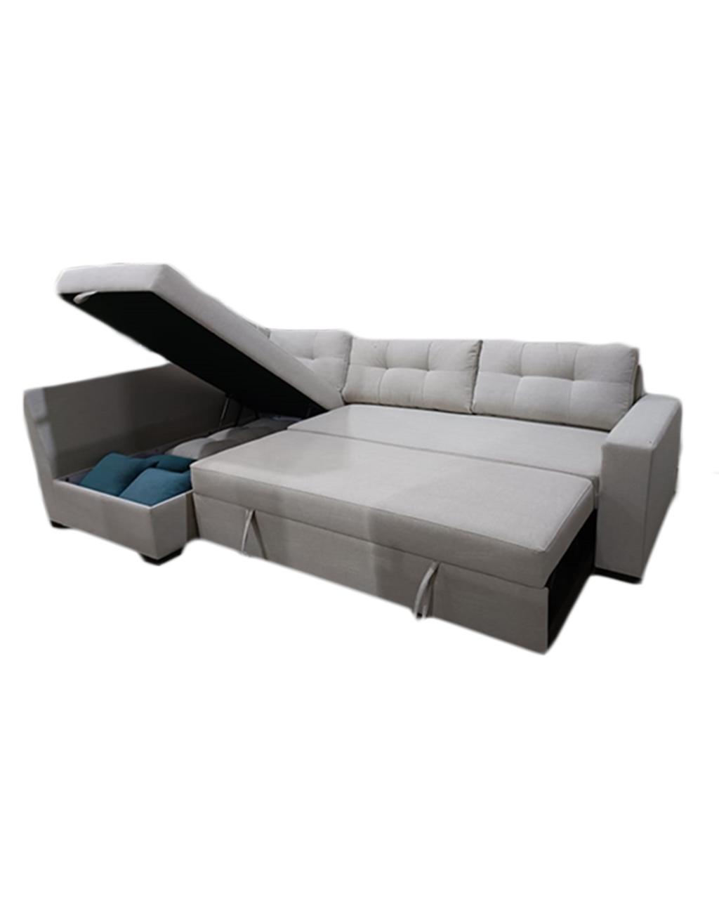Venice | 5-Seater L-Shape MANEX Pull-Out Sofa Bed (Turkish Mechanism)
