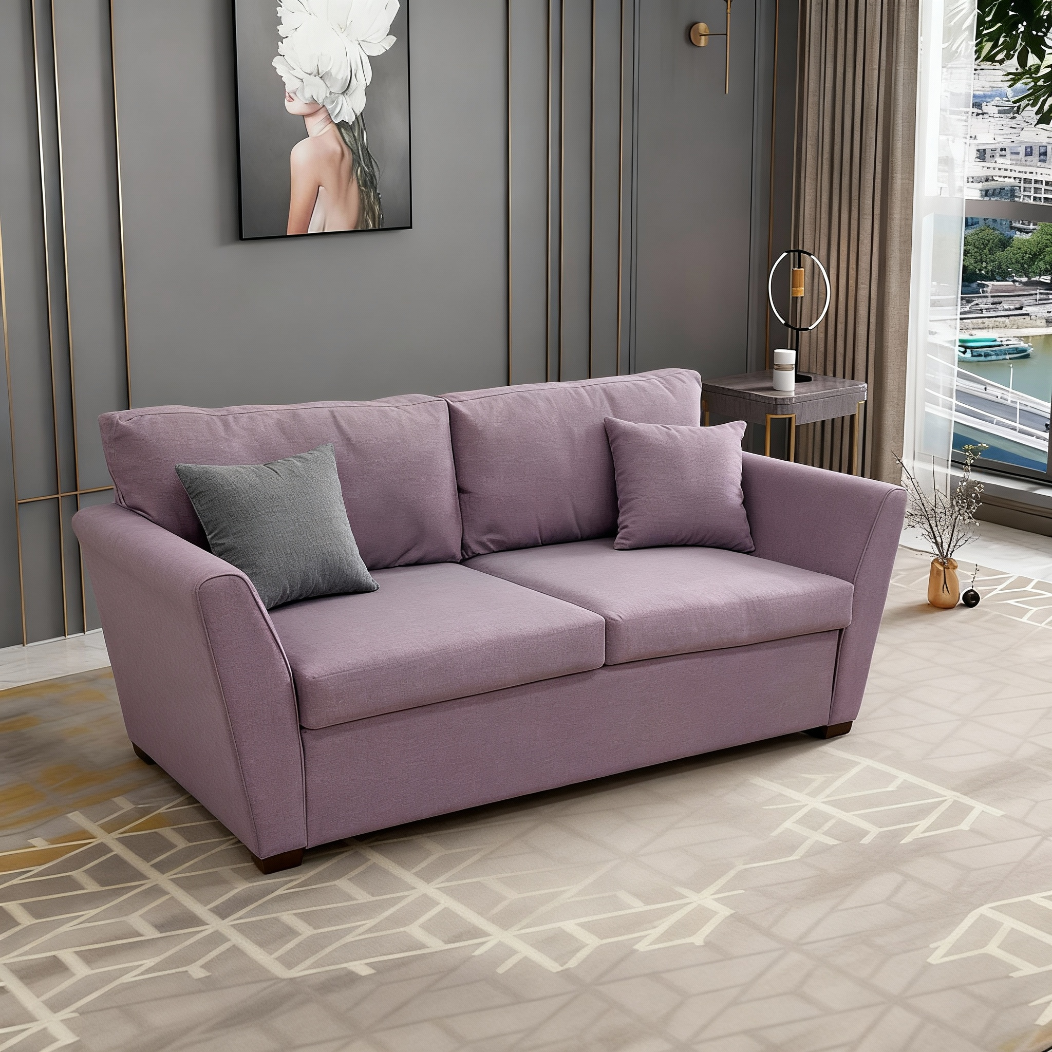 Bonn | 3-Seat Roll-Out Sofa Bed with Belgium Mechanism