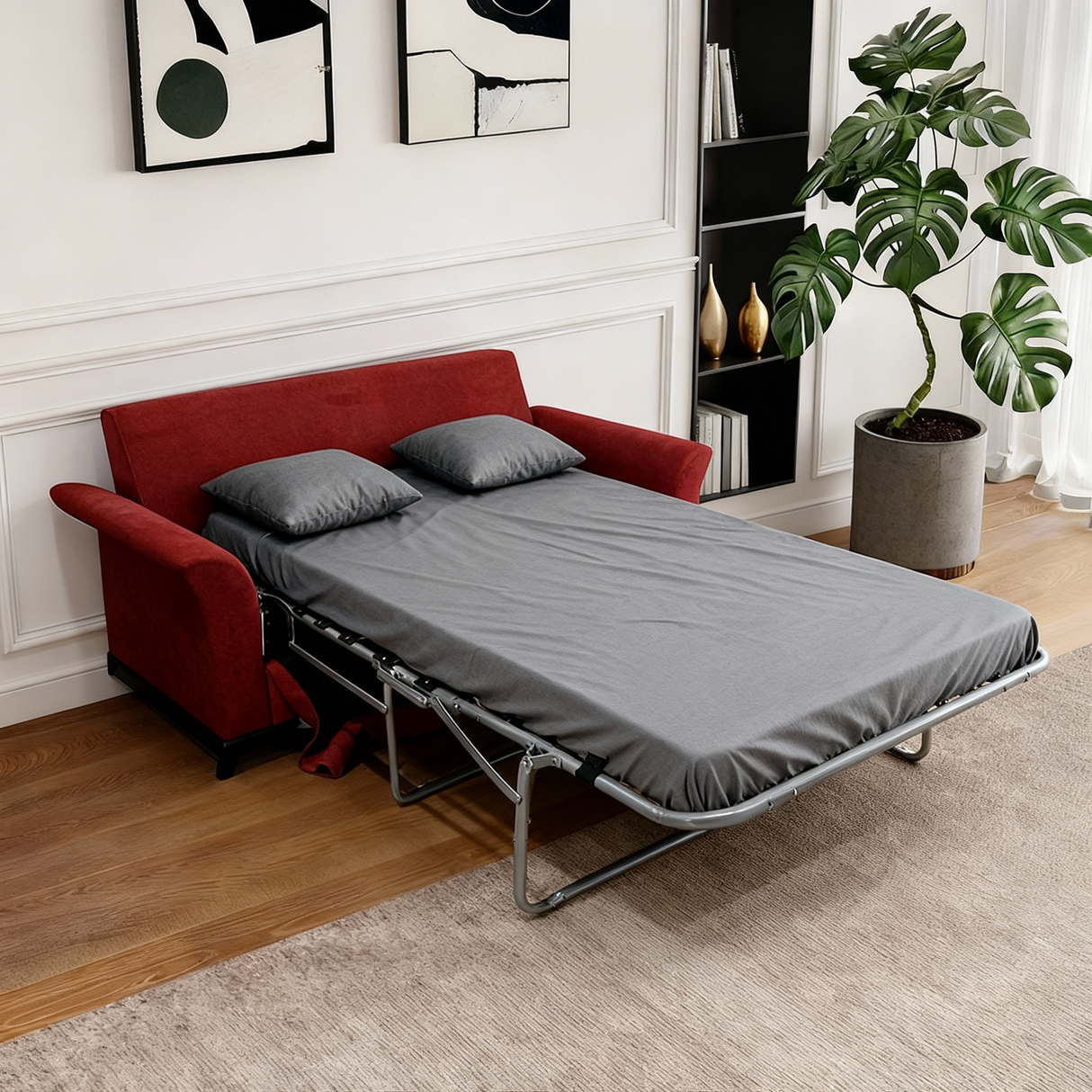 لينز-كنبه سرير بمقعدين