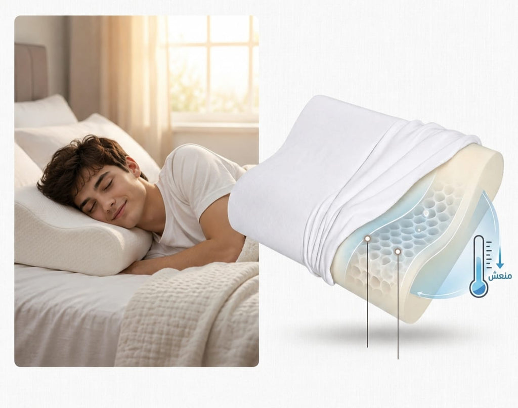 Rotana I Granule Memory Foam Pillow — MAS SofaBed, view 8 of 10