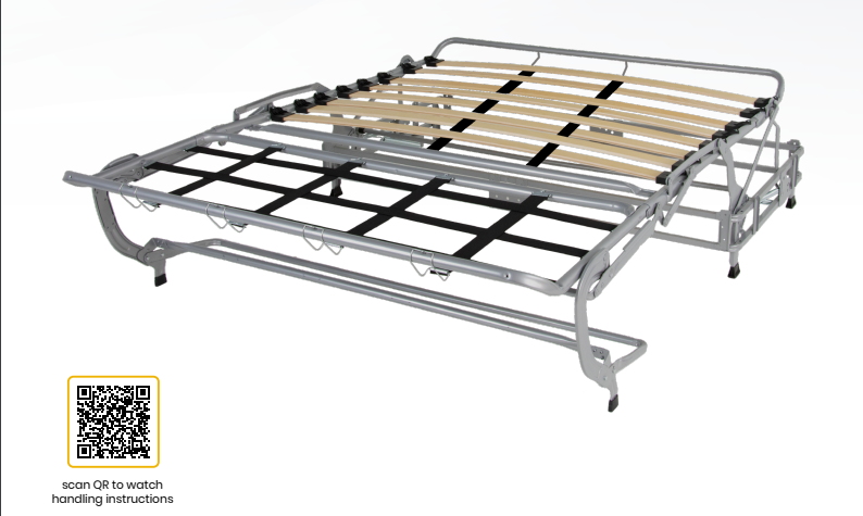Oslo | L-Shape 5-Seater Roll-Out Sofa Bed with Belgium Mechanism