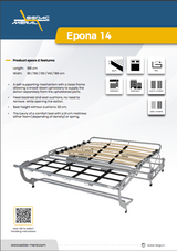 Wave | 3-Seat Roll-Out Sofa Bed with Belgium Mechanism