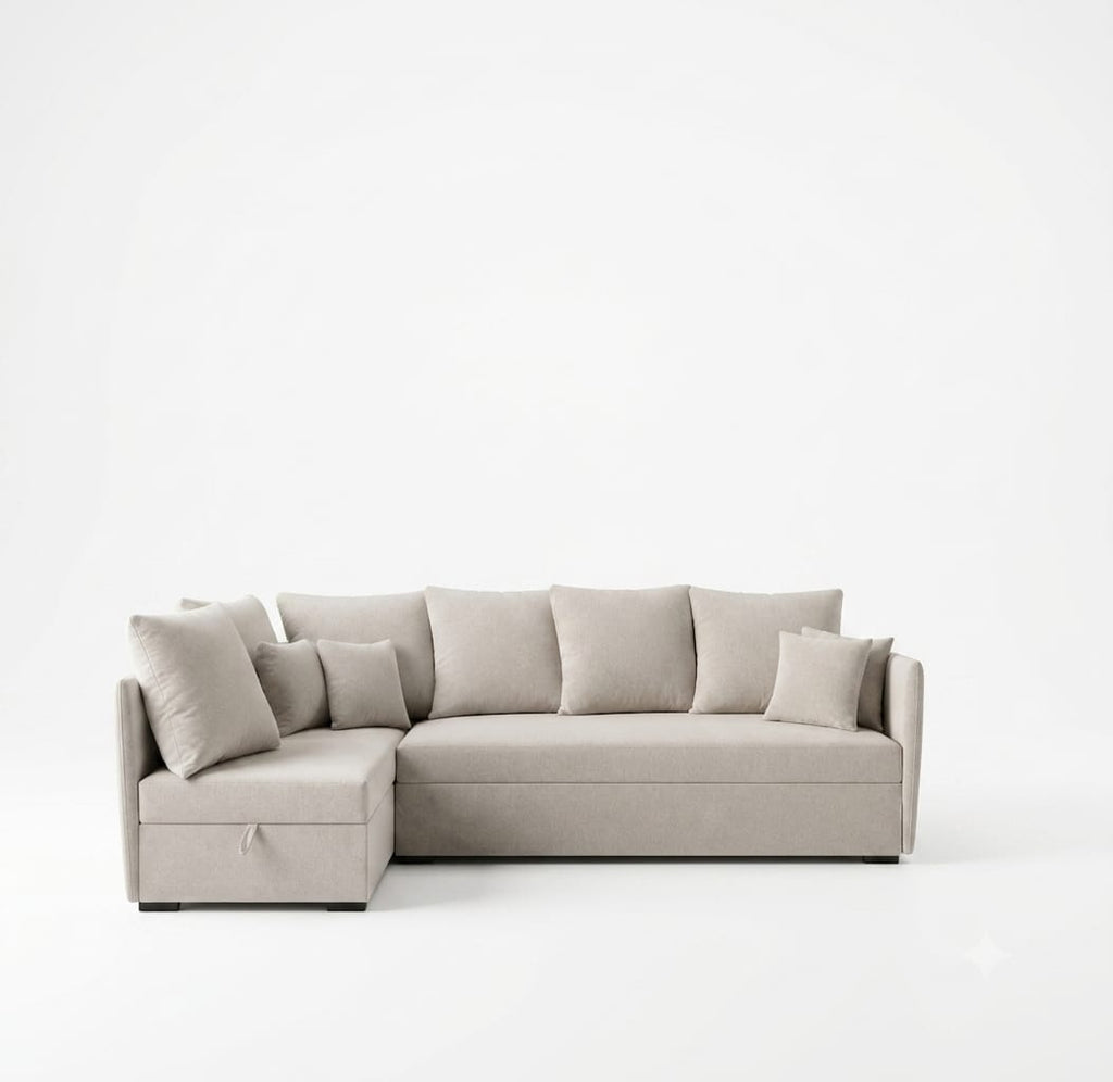 Verona plus| 5-Seater L-Shape MANEX Pull-Out Sofa Bed (Turkish Mechanism) (Copy)