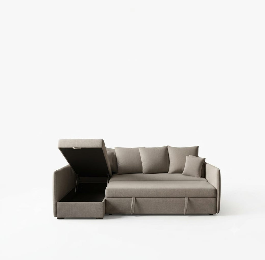 Verona plus| 5-Seater L-Shape MANEX Pull-Out Sofa Bed (Turkish Mechanism) (Copy)