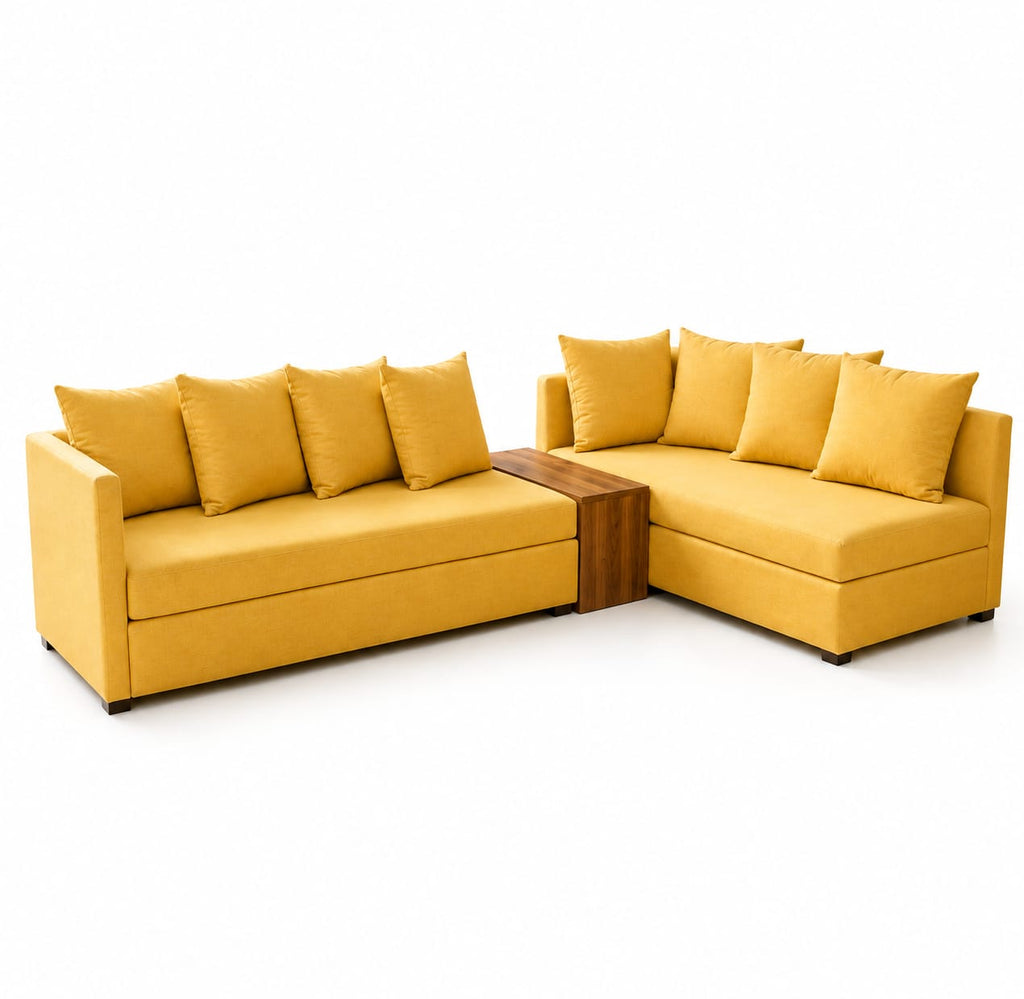 Glory | 4-Seater L-Shape MANEX Pull-Out Sofa Bed (Turkish Mechanism)