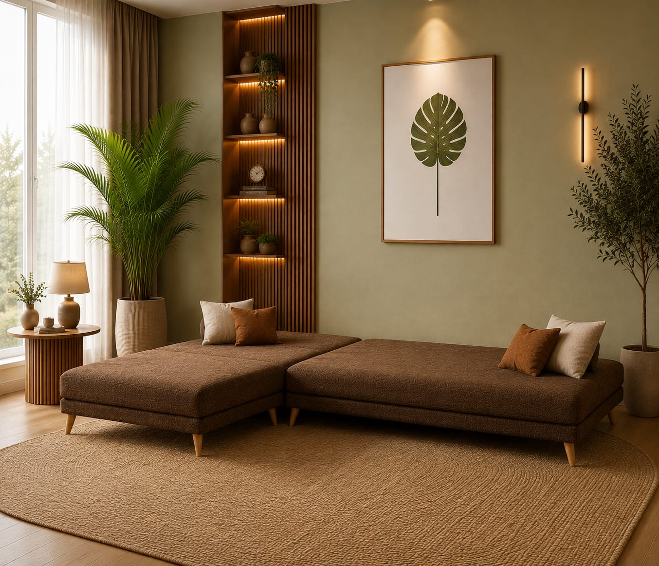 July plus | 6-Seater L-Shape Click-Clack Sofa Bed (Turkish Mechanism) (Copy)