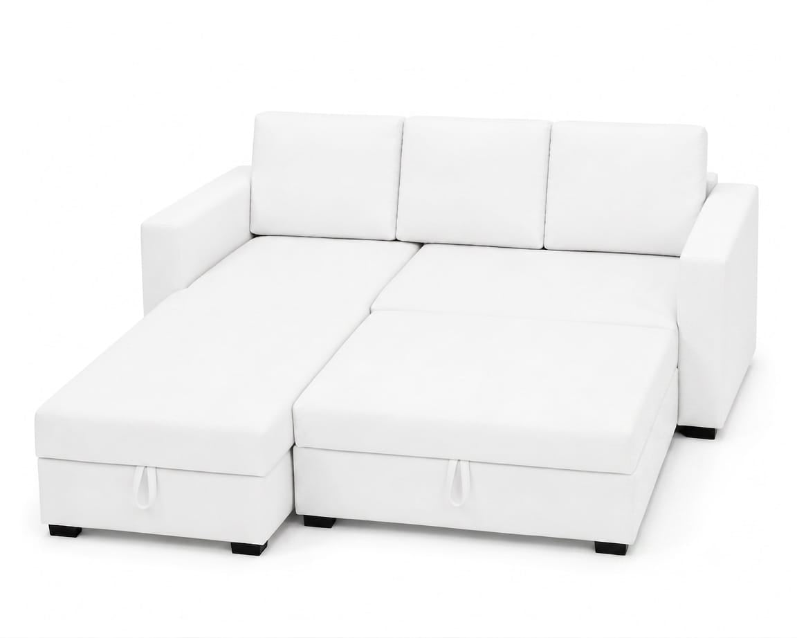 BAMBOO plus | 4-Seater L-Shape MANEX Pull-Out Sofa Bed (Turkish Mechanism) (Copy)