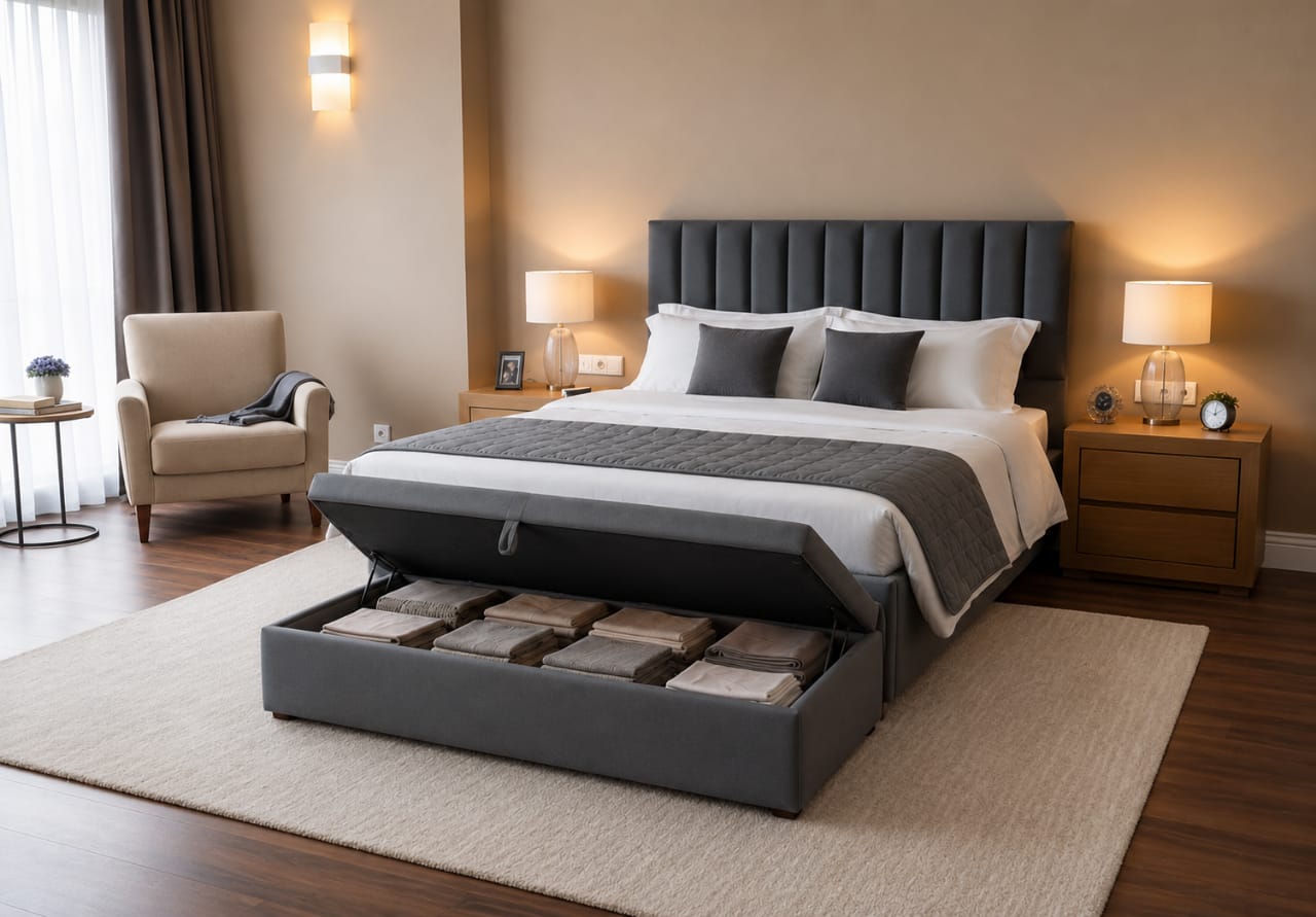 Premium Tufted Master Bed | MAS SofaBed