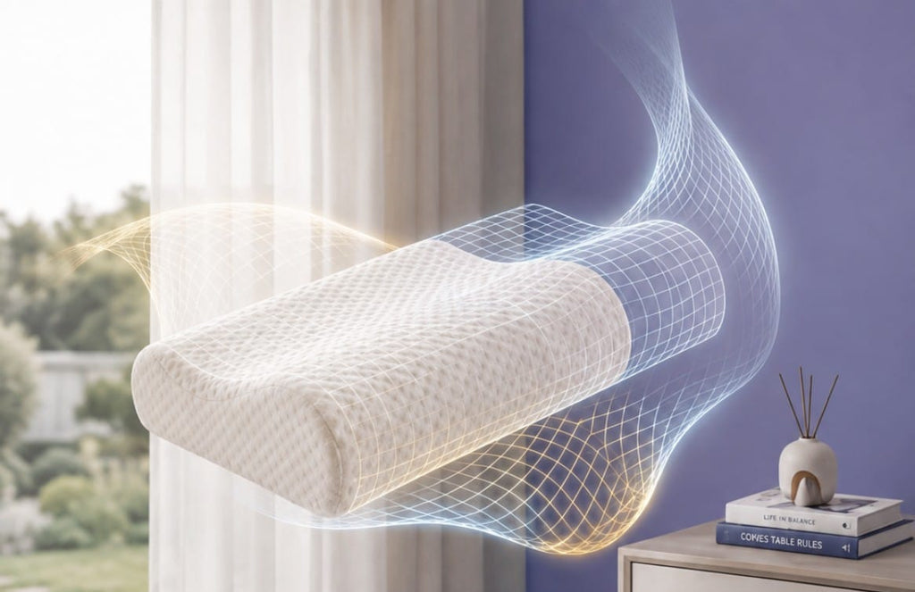 Rotana I Granule Memory Foam Pillow — MAS SofaBed