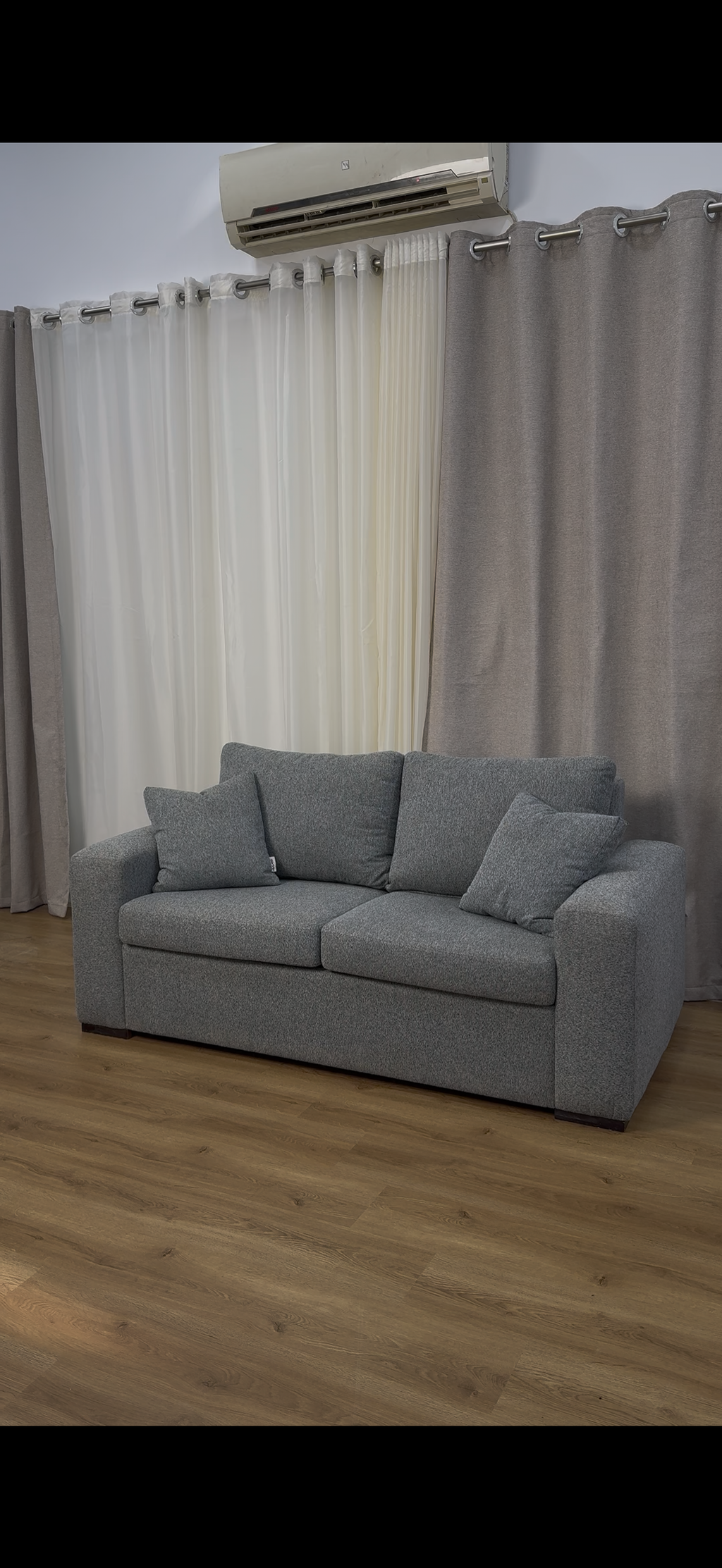 VECTOR 2-Fold Sofa Bed | 2-Seater with Belgium Mechanism