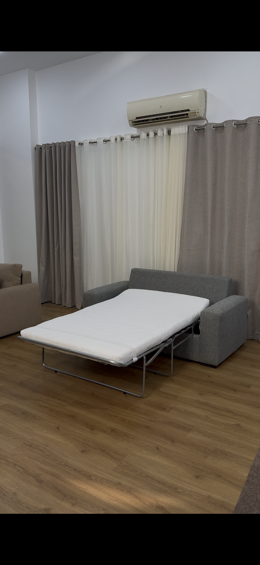 VECTOR 2-Fold Sofa Bed | 2-Seater with Belgium Mechanism