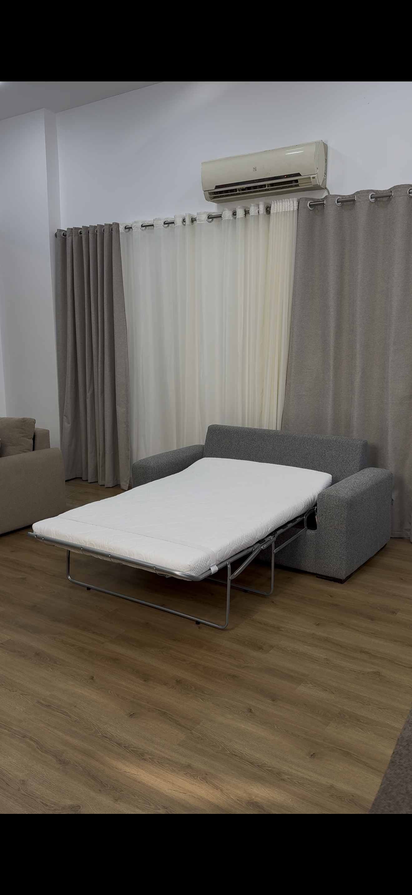 VECTOR 2-Fold Sofa Bed | 2-Seater with Belgium Mechanism