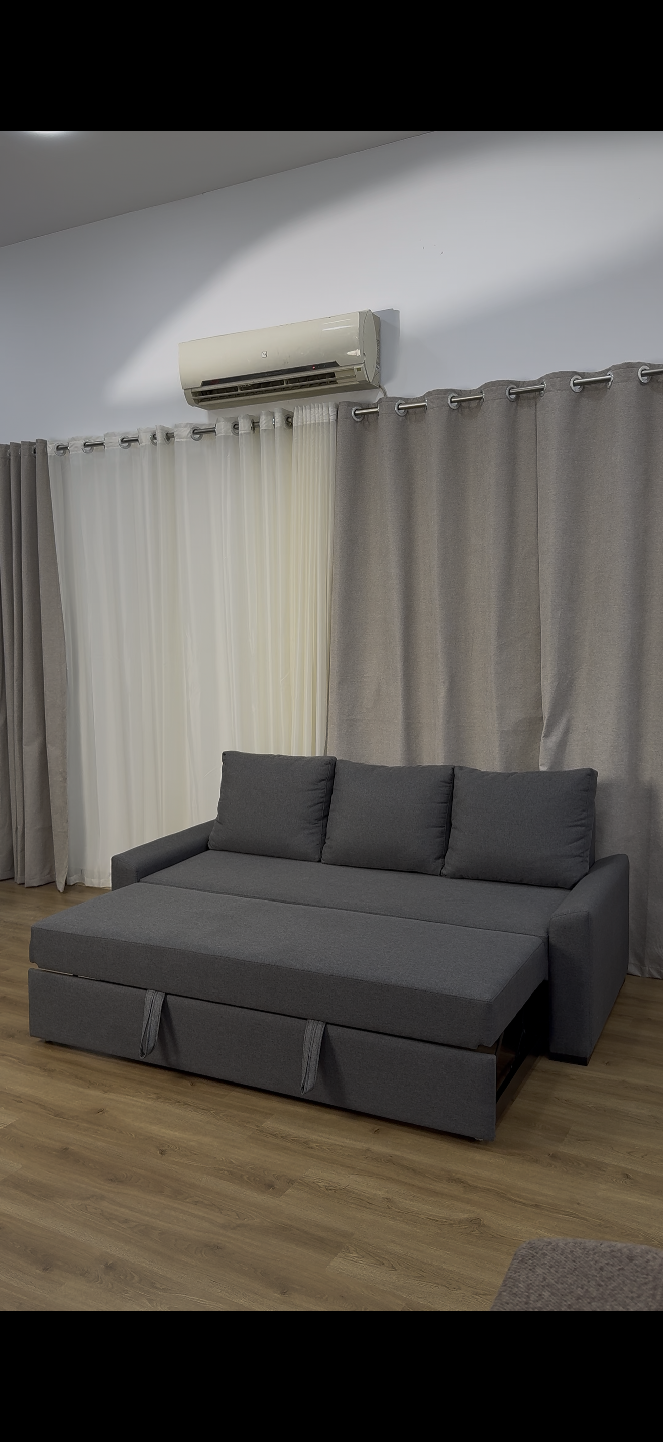 PARALLEL I 3 Seater MANEX Pull-Out Sofa-bed
