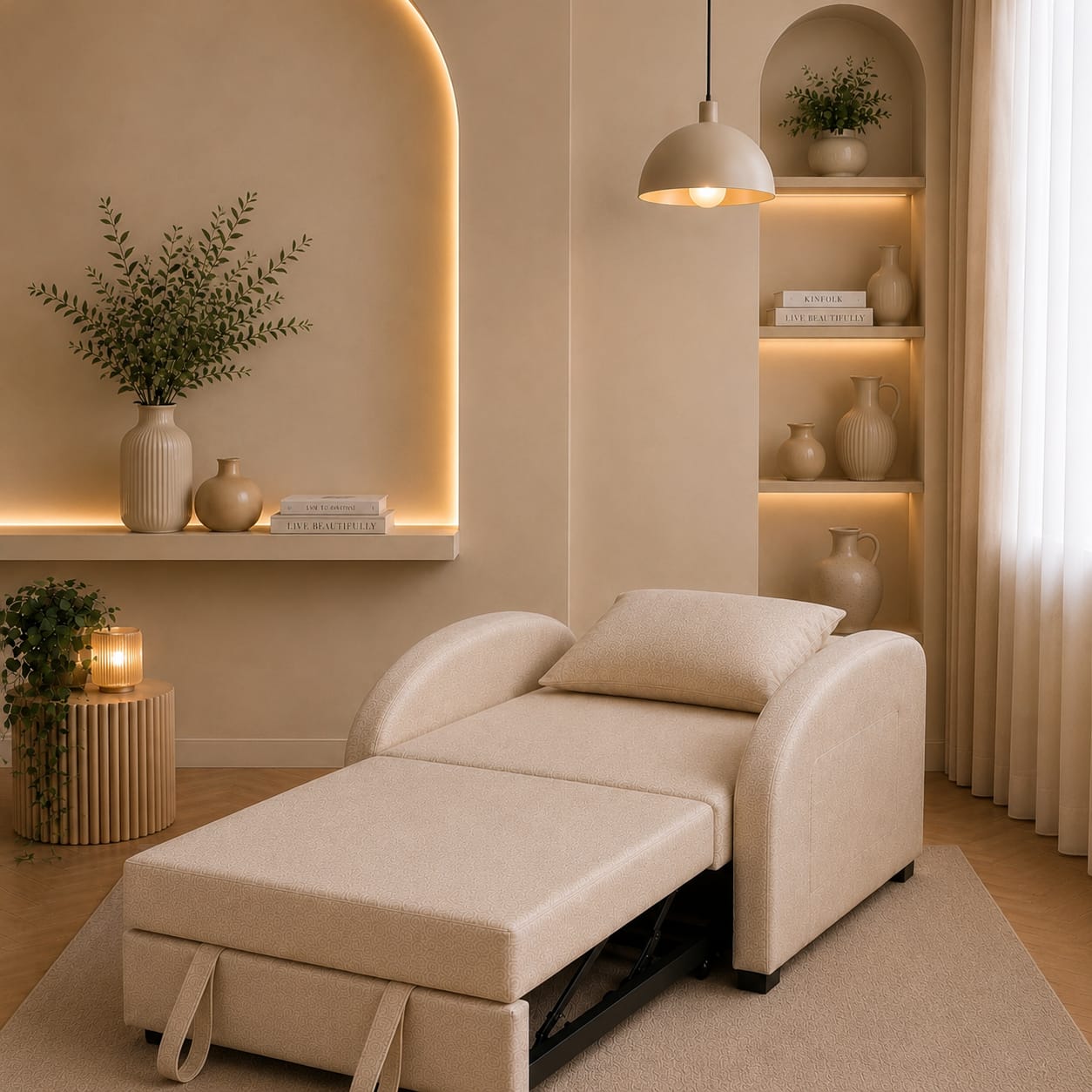 COMODO chair-bed I one-seater