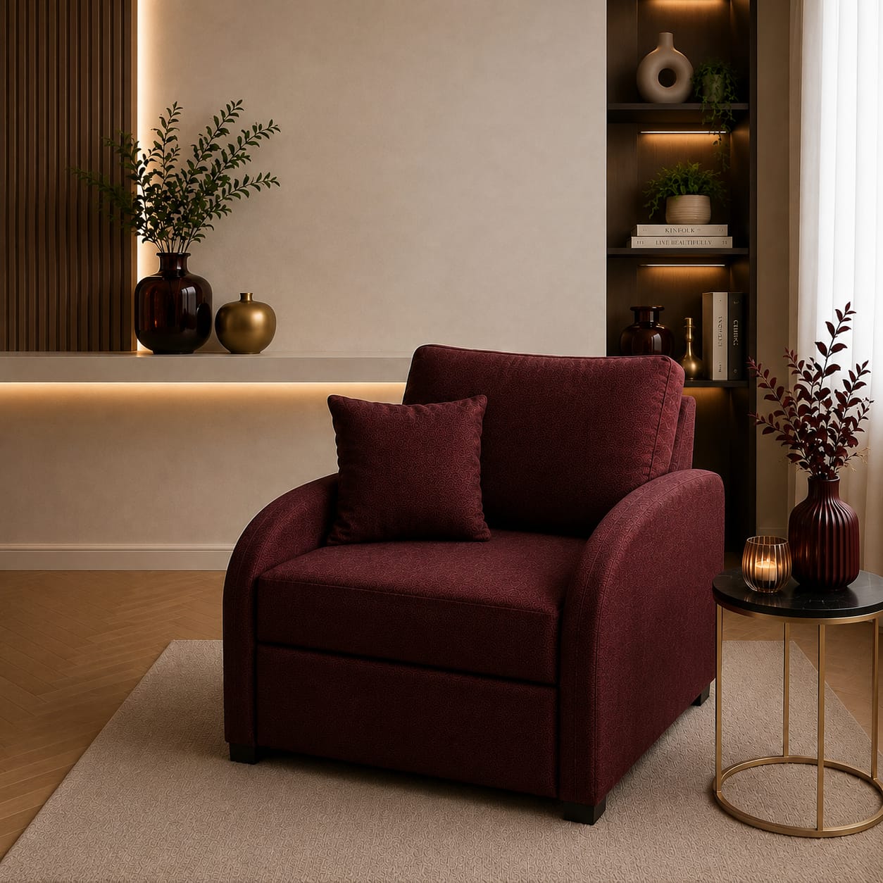 COMODO chair-bed I one-seater