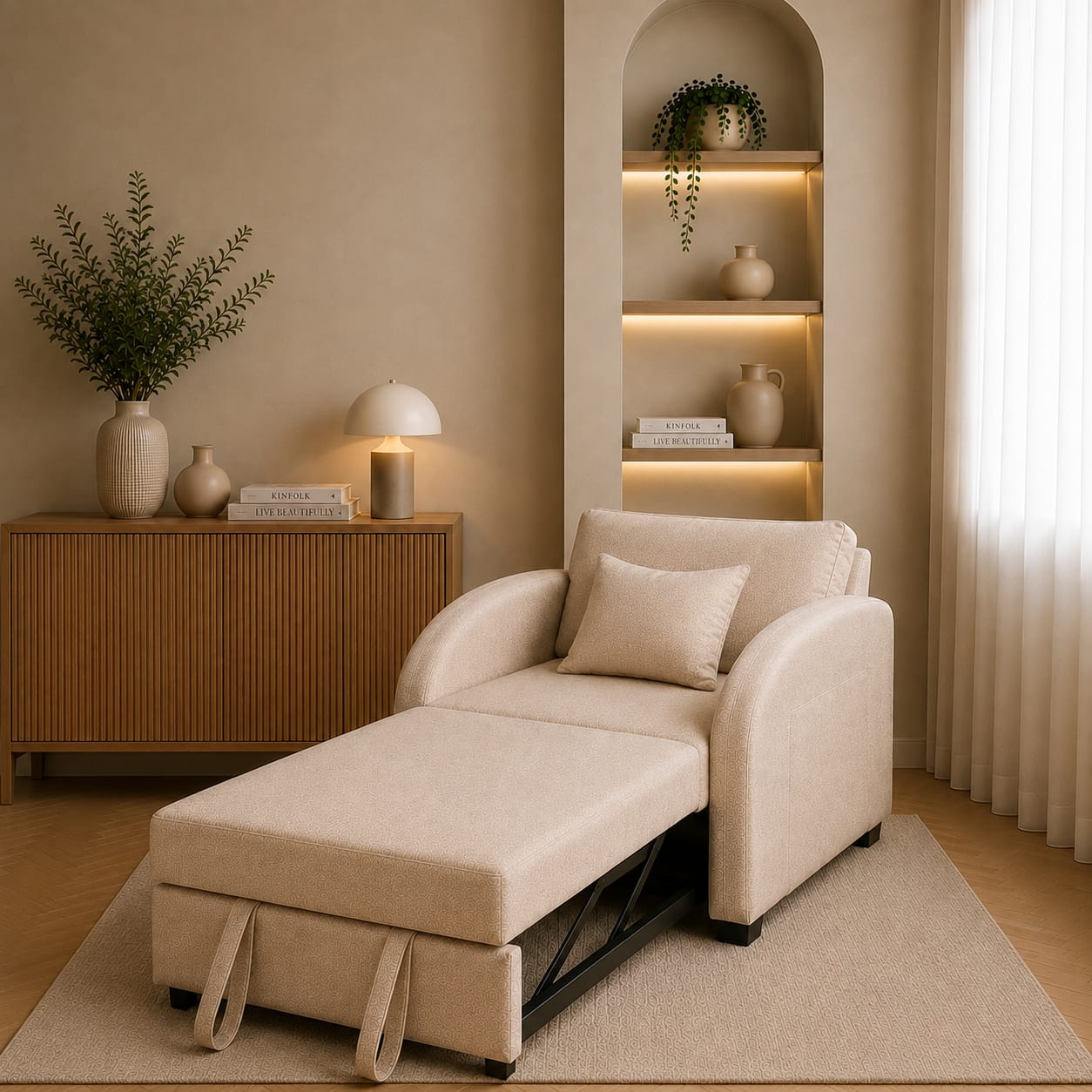 COMODO chair-bed I one-seater