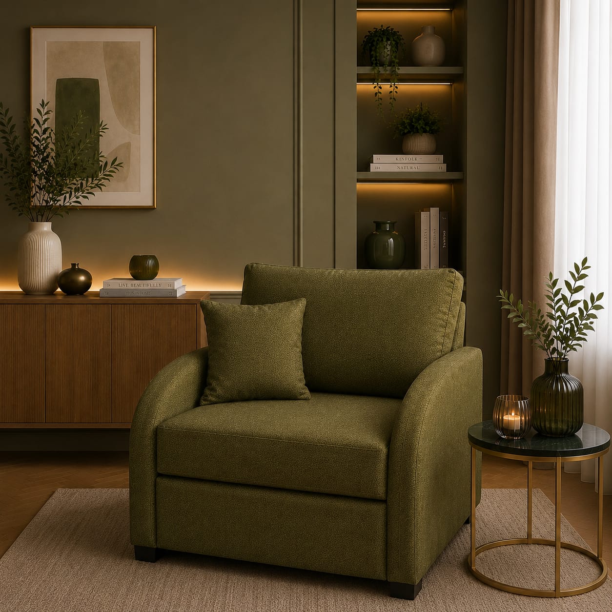 COMODO chair-bed I one-seater