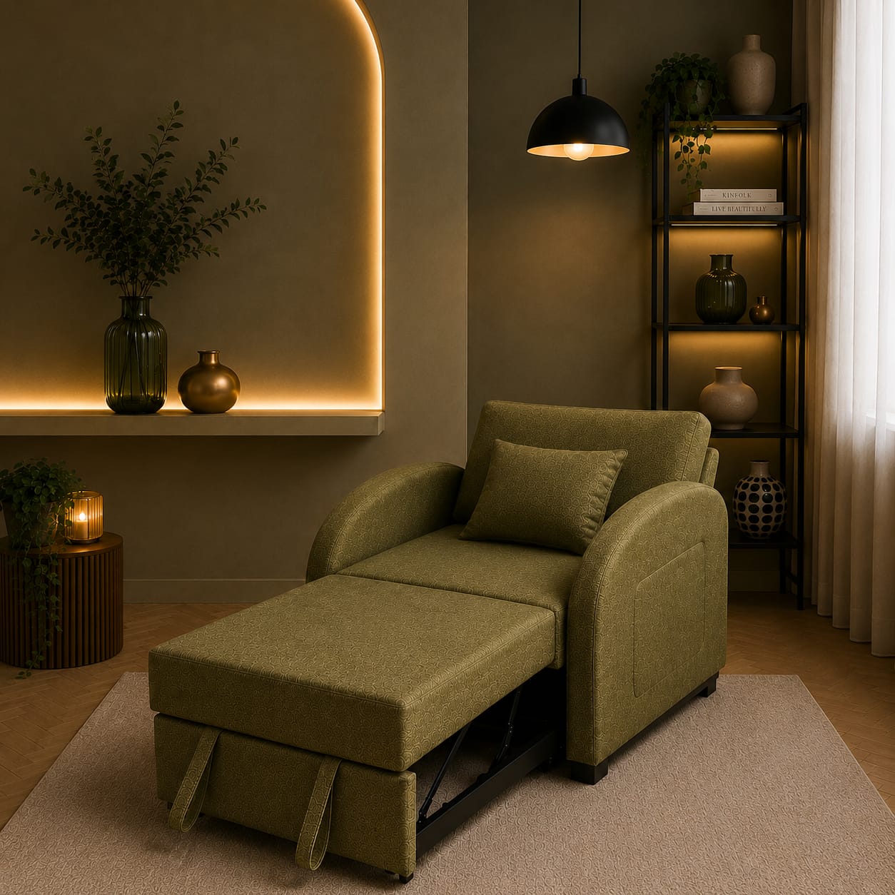 COMODO chair-bed I one-seater
