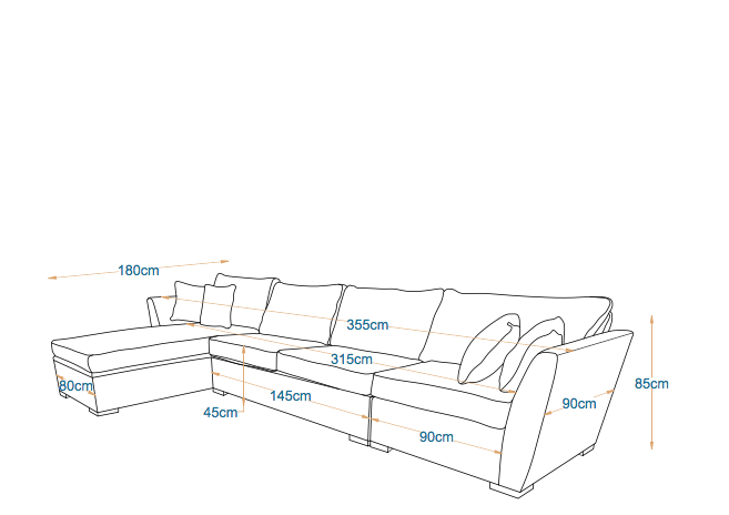 ليون- ركنه سرير شكل حرف L