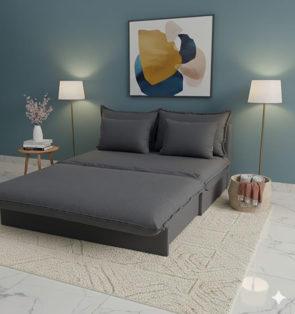 ZARCO  I 3 Seater MANEX Pull-Out Sofa-bed